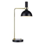 Larry Bordlampe Sort Messing - Markslöjd
