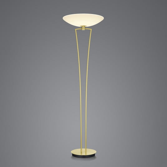 BANKAMP Lady LED-Deckenfluter, ZigBee, messing