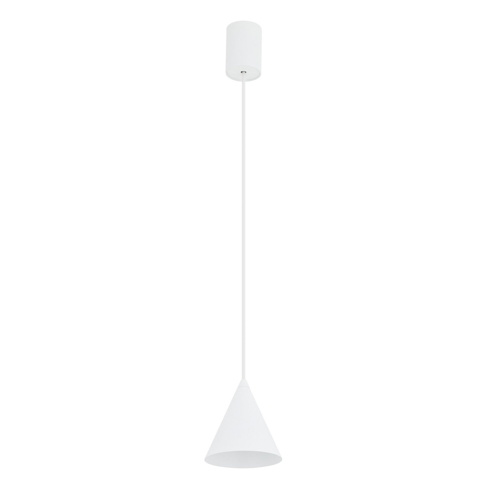 Suspension ZENITH, blanc, Ø 11 cm, métal, GU10