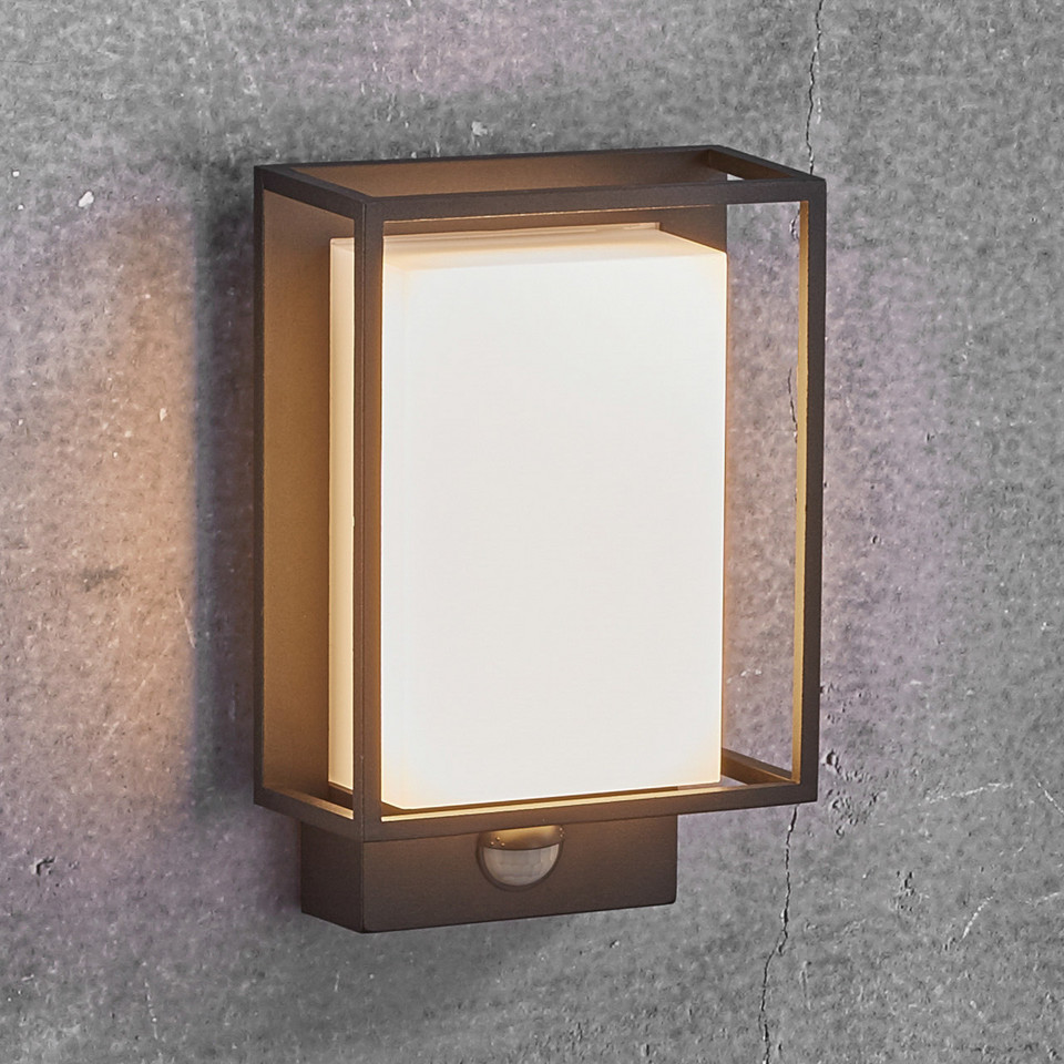 Nordlux Nestor Vägglampa w/Sensor, svart från Nordlux