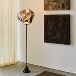 Tom Dixon LED floor lamp Melt Cone Slim gold-coloured, power supply unit