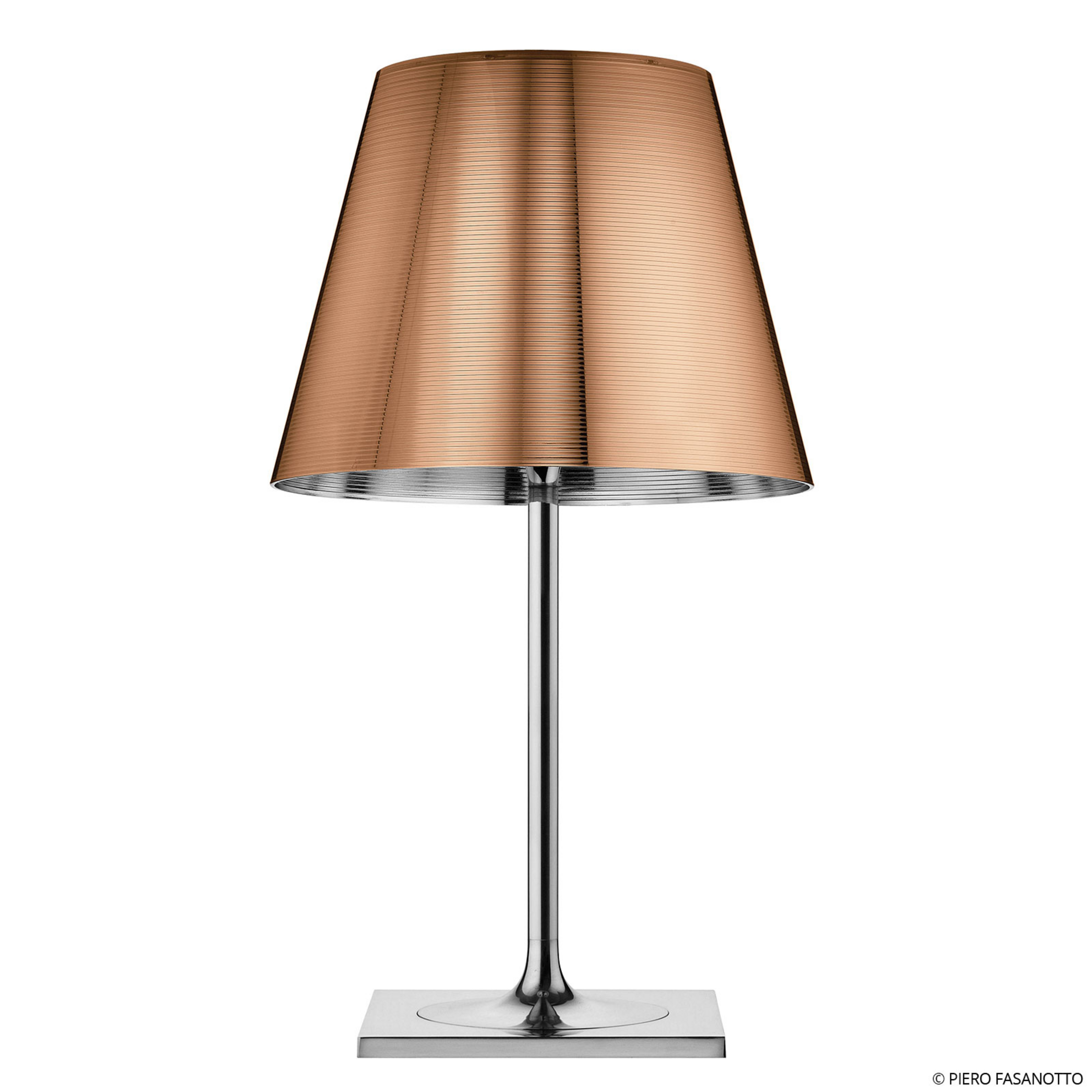 KTribe T2 Lampe de Table Aluminium Bronze - Flos