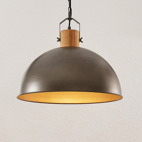 Lindby Holgar Suspension avec abat-jour métallique