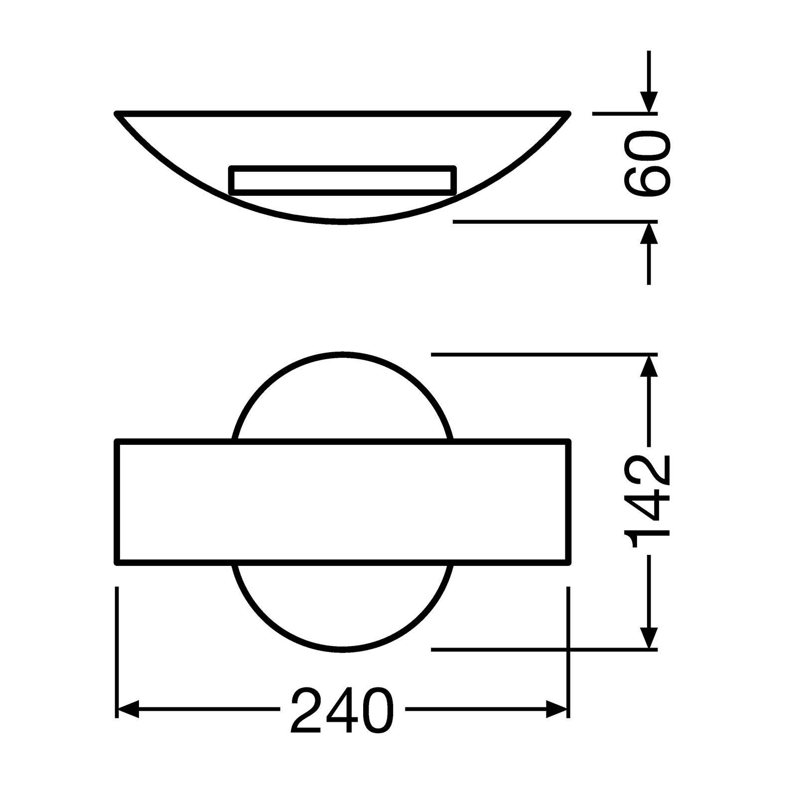 LEDVANCE Endura Style Shield Round kinkiet