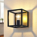 Lindby Miravi vägglampa, guldfoliefinish