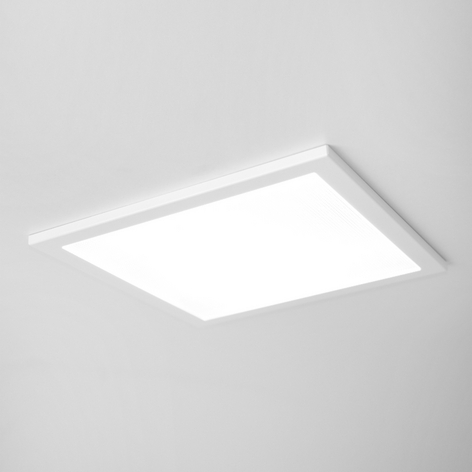 Plafonnier encastrable LED SUN 9, plat blanc 4 k