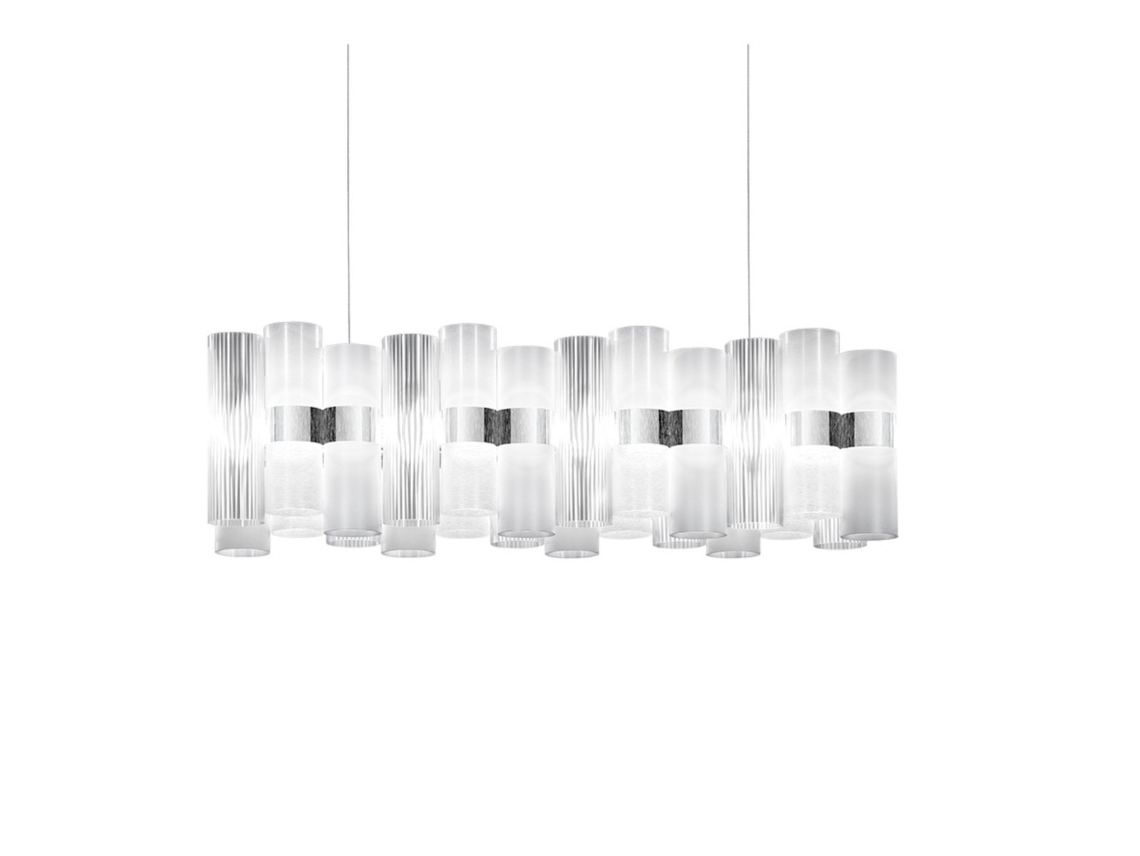 La Lollo Linear 100 Lustră Pendul White - Slamp