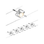 Paulmann Wire Mac II sobre cable 5 luces 5 m cromo