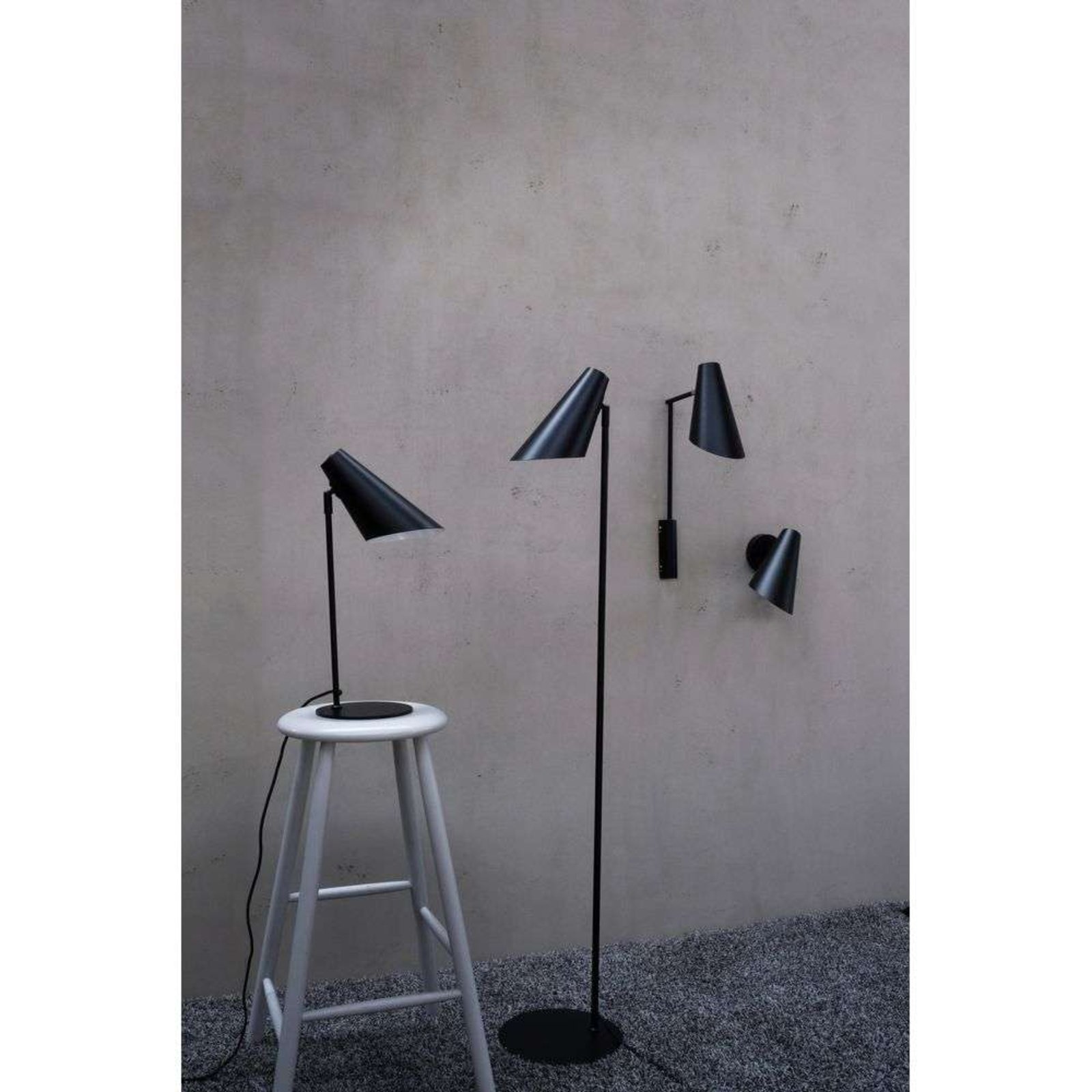 Cale Wall Lamp Black - DybergLarsen