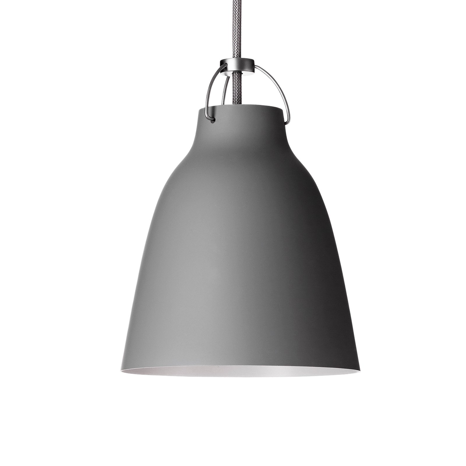 Caravaggio™ P1 Pendelleuchte Matt Grau45 - Fritz Hansen