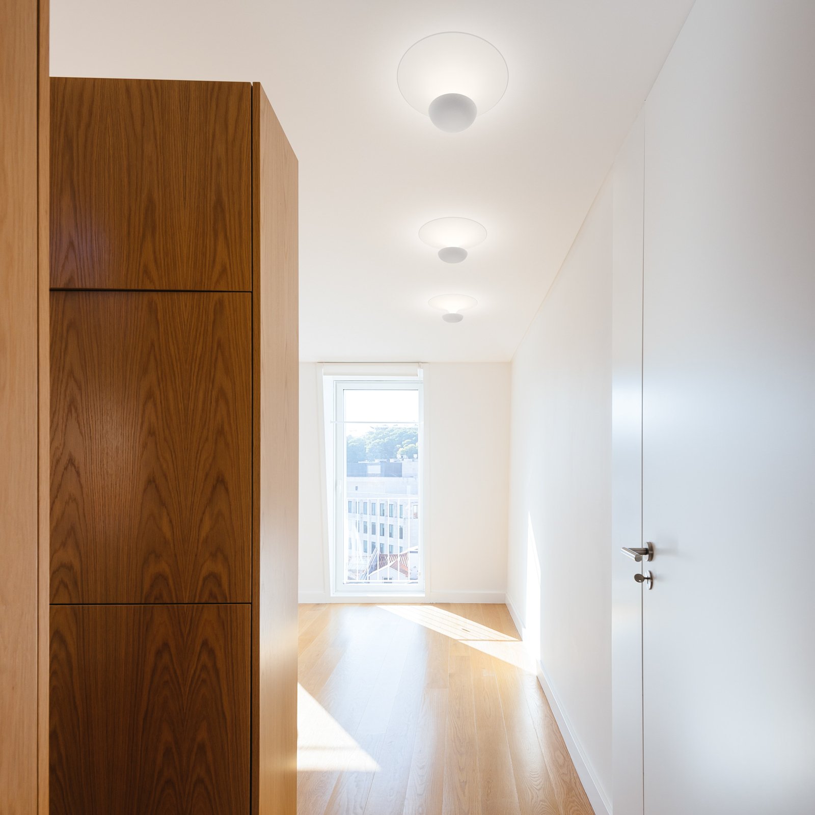 Funnel LED-Deckenleuchte, weiß, Alu, Ø 35 cm, 2.700K - Vibia Funnel LED-Deckenleuchte, weiß, Alu, Ø 35 cm, 2.700K - Vibia