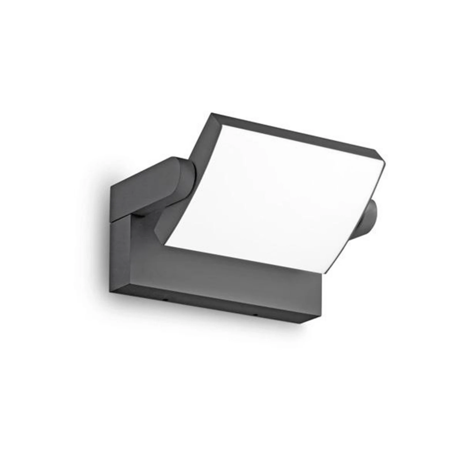 Ideal Lux Applique da esterno Swipe antracite, metallo 3.000 K