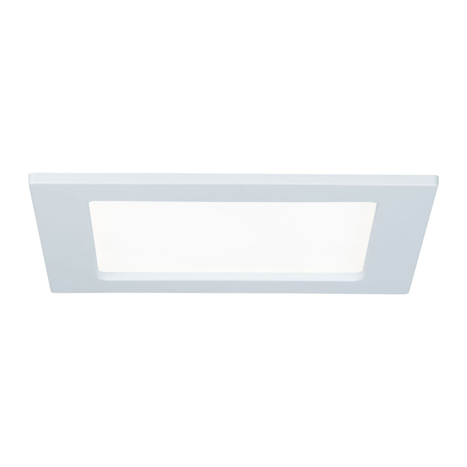 Paulmann LED panel, angular, 12 W, 4,000 K, white
