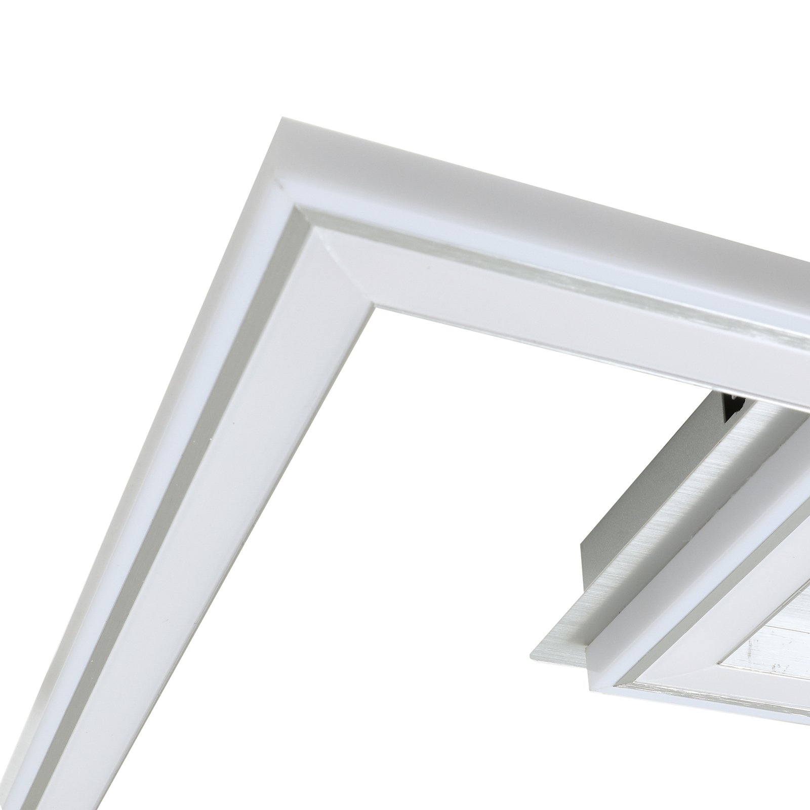 Lindby Lorina LED ceiling light, square, RGBW