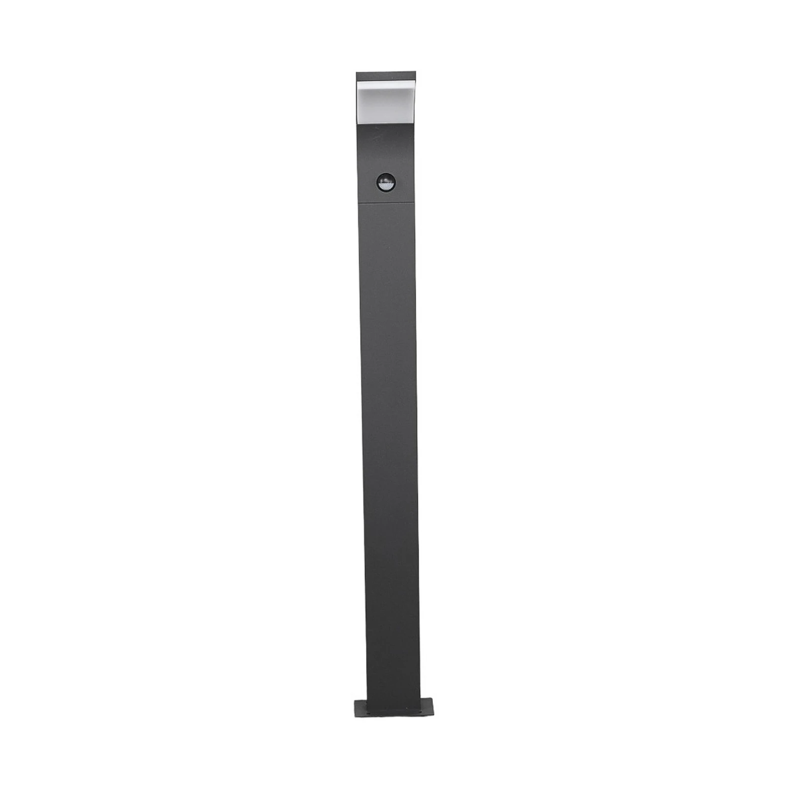 Lucande Timm Chodníkové LED svetlo, senzor, 100 cm, antracitová, IP54
