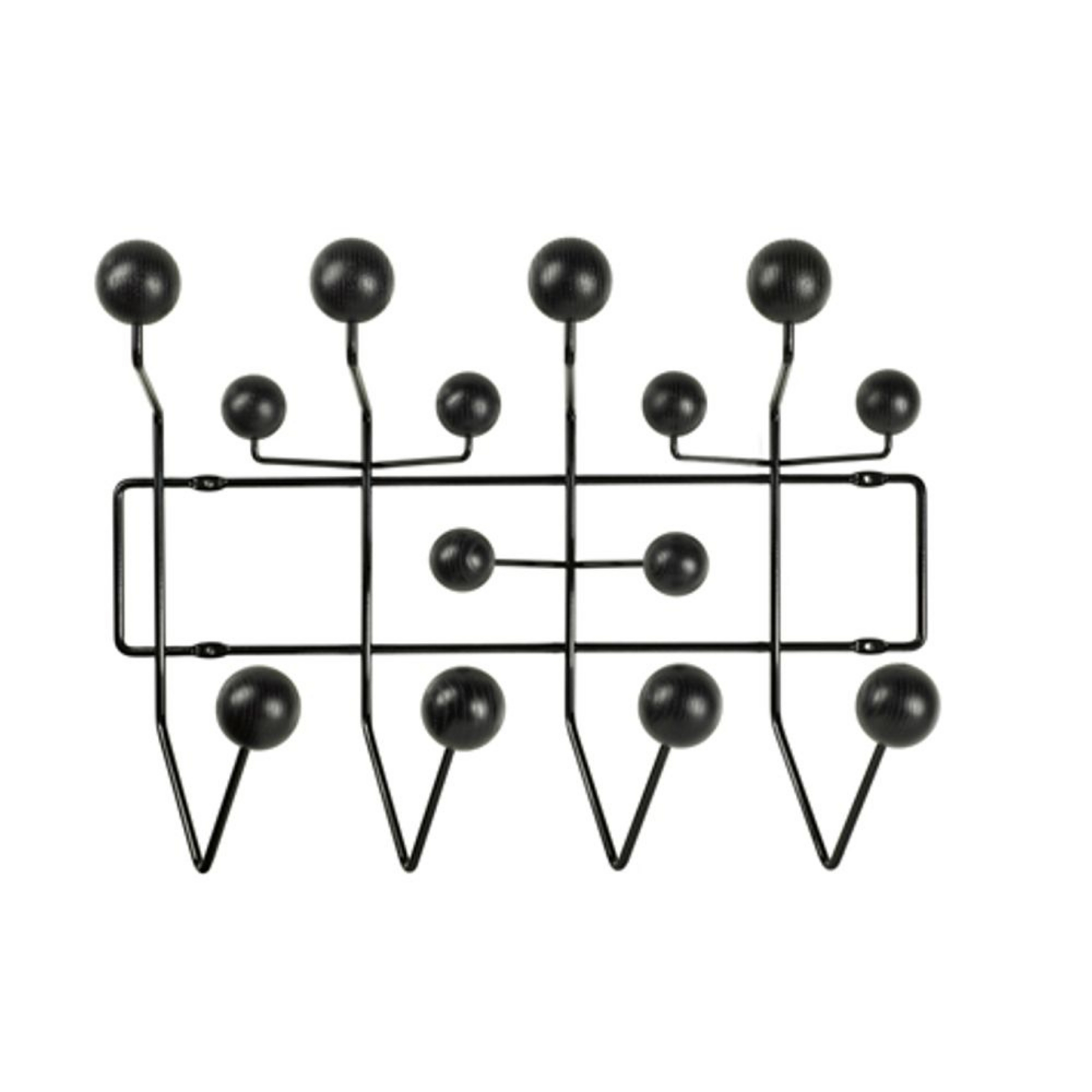 Hang It All Coat Rack Black Ash - Vitra