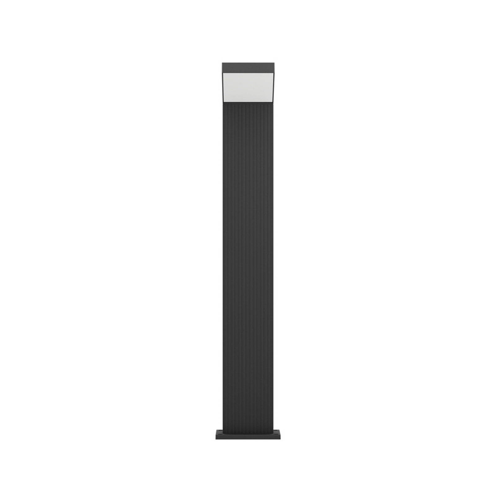 Bornes lumineuses LED EGLO GROTTAZZOLINA, noir, hauteur 80 cm, IP65
