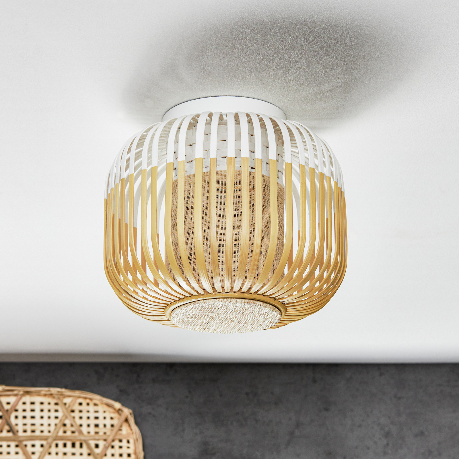 Bamboo Seinävalaisin XS White - Forestier