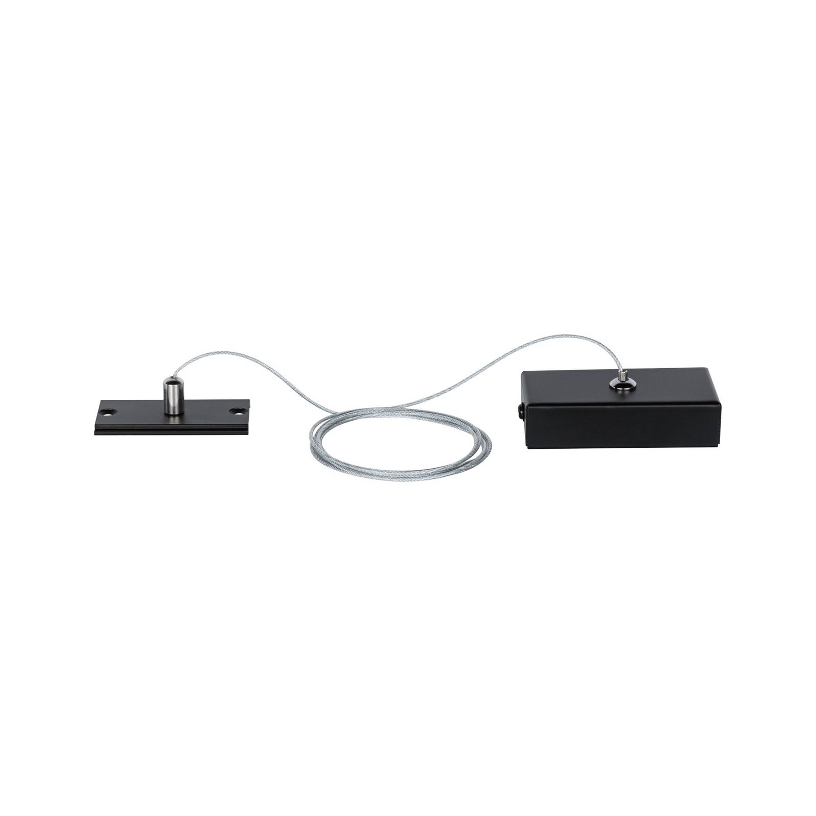 Paulmann Linion cable suspension, black, 150 cm, metal Paulmann Linion cable suspension, black, 150 cm, metal