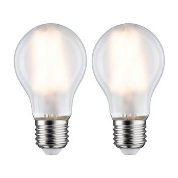 LED-Lampe E27 7W 2.700K matt 2er-Packung