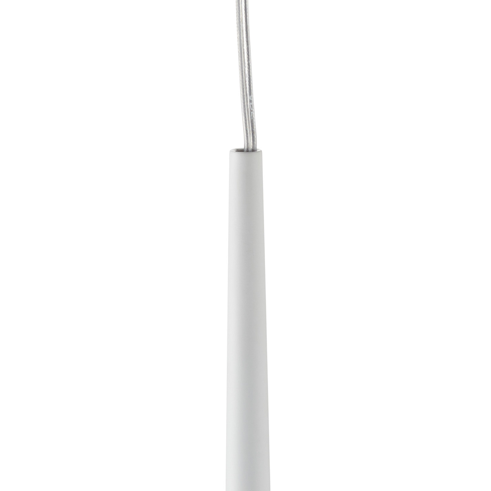 Bendis - λεπτό κρεμαστό φωτιστικό LED σε λευκό χρώμα