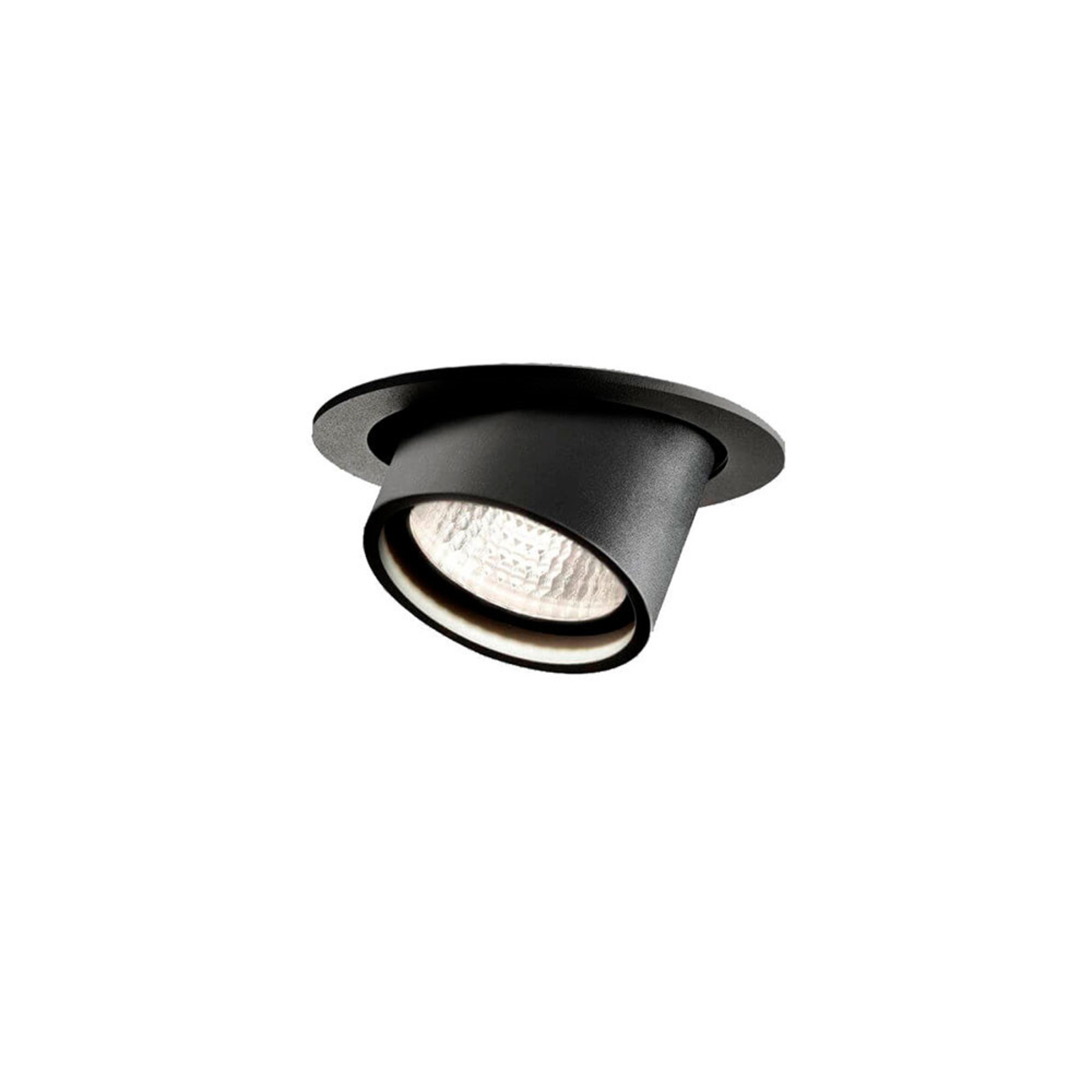 Angle Downlight Inbyggningsspot Spot 6W 2700K Black - LIGHT-POINT