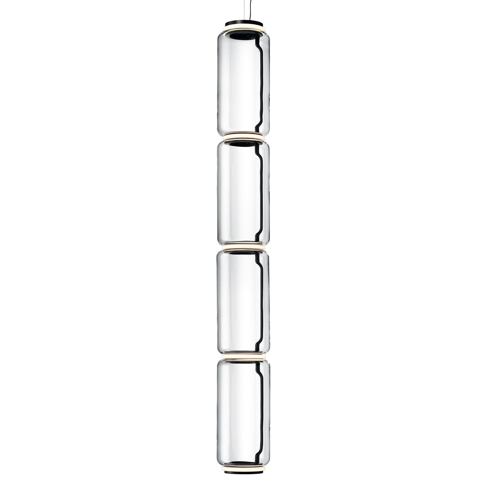 FLOS Noctambule LED hanging light high cylinders