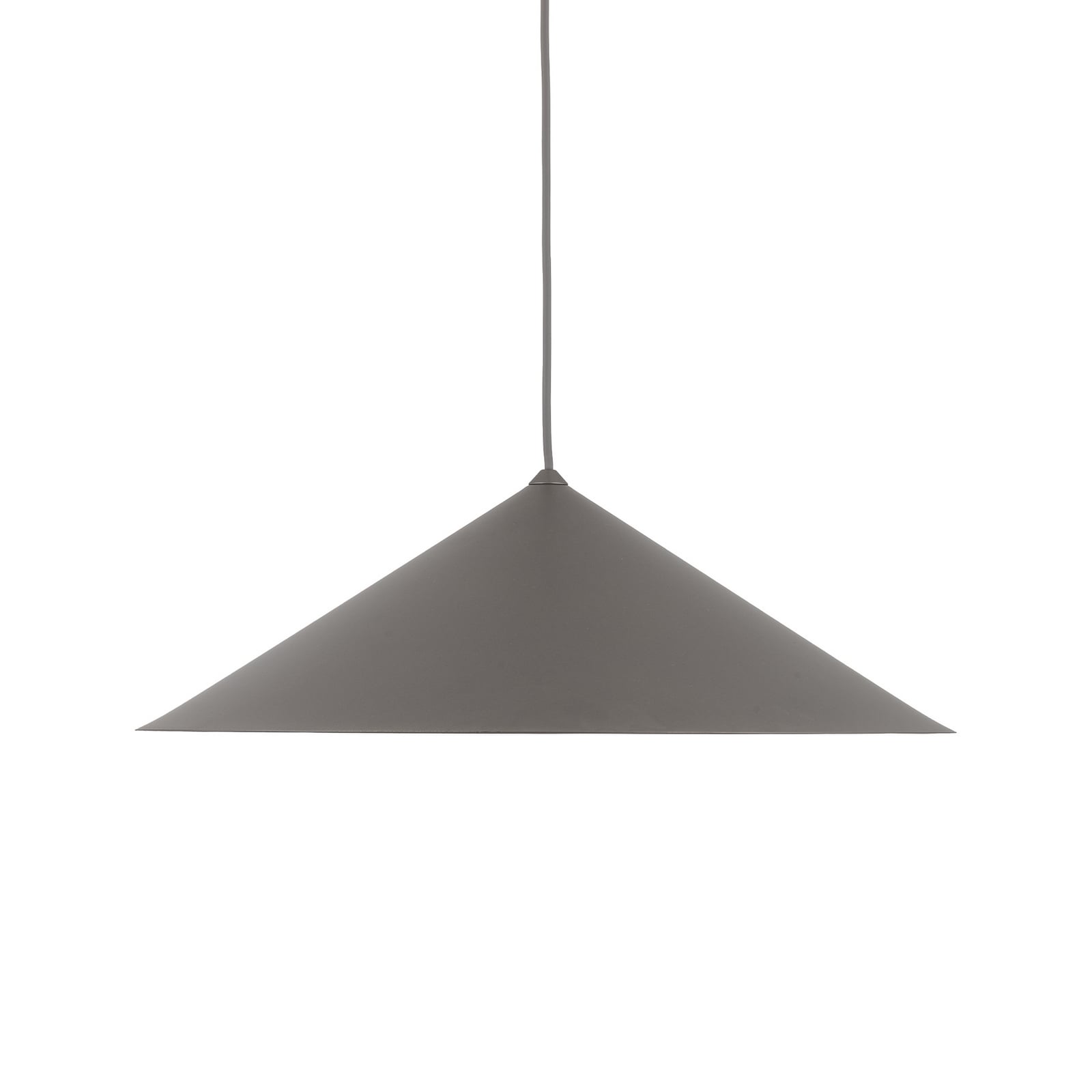 Suspension Lume XL, marron, métal, Ø 49 cm, GX53