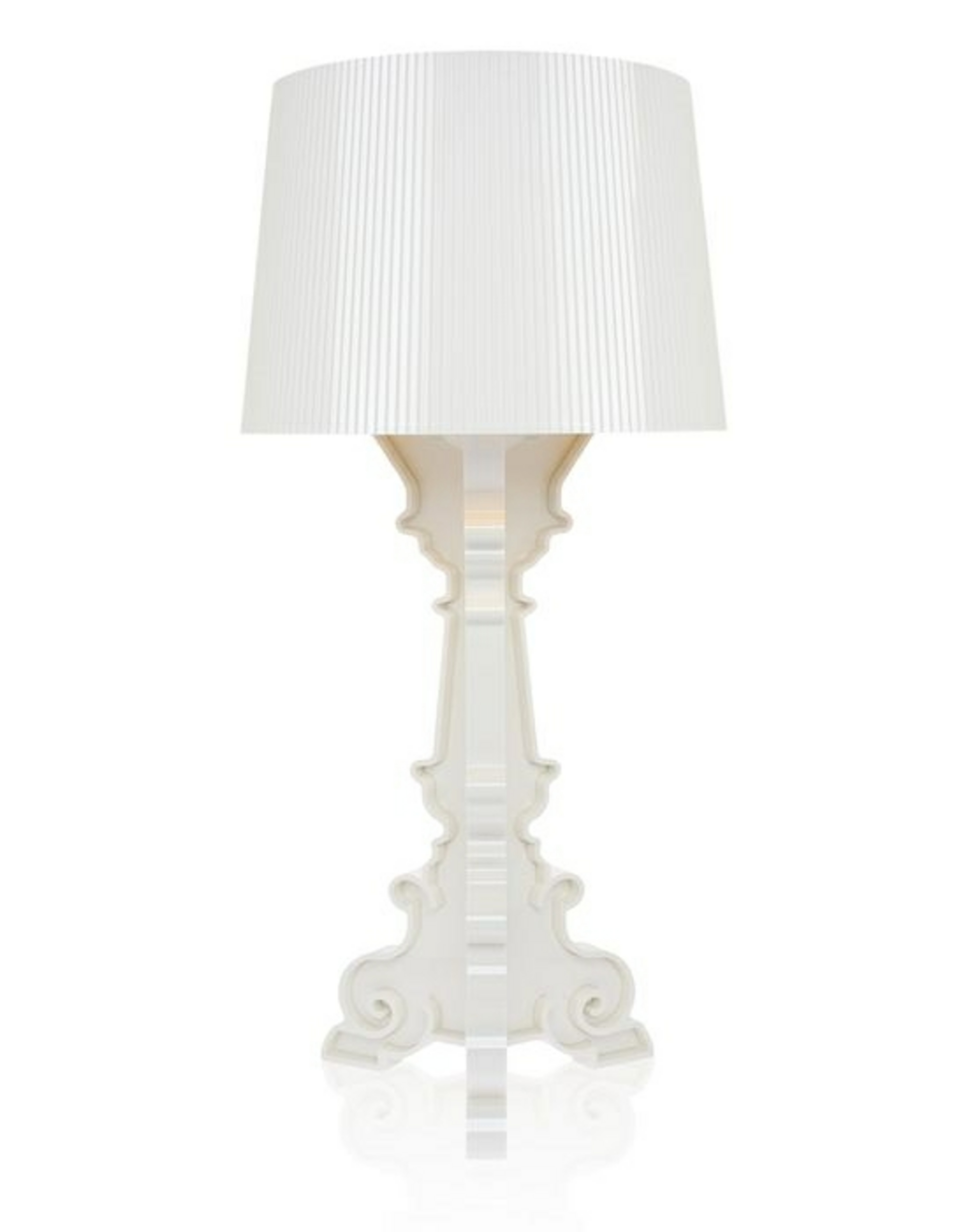 Bourgie Pöytävalaisin Valkoinen/Kulta - Kartell