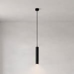 Arcchio Ejona pendant light, height 35 cm, black, aluminium