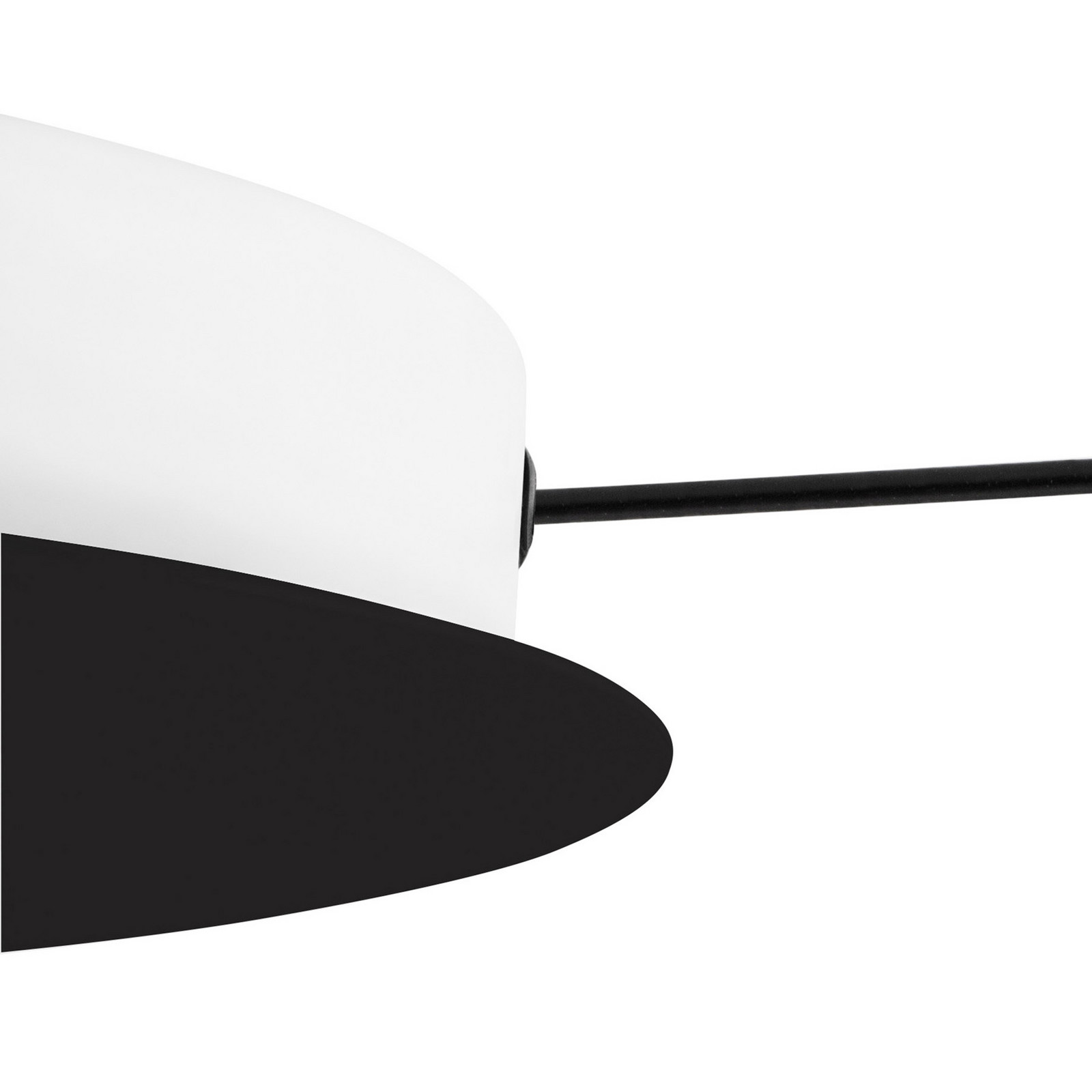 LEDS-C4 Veneto pendul LED aplicat 5 becuri negru