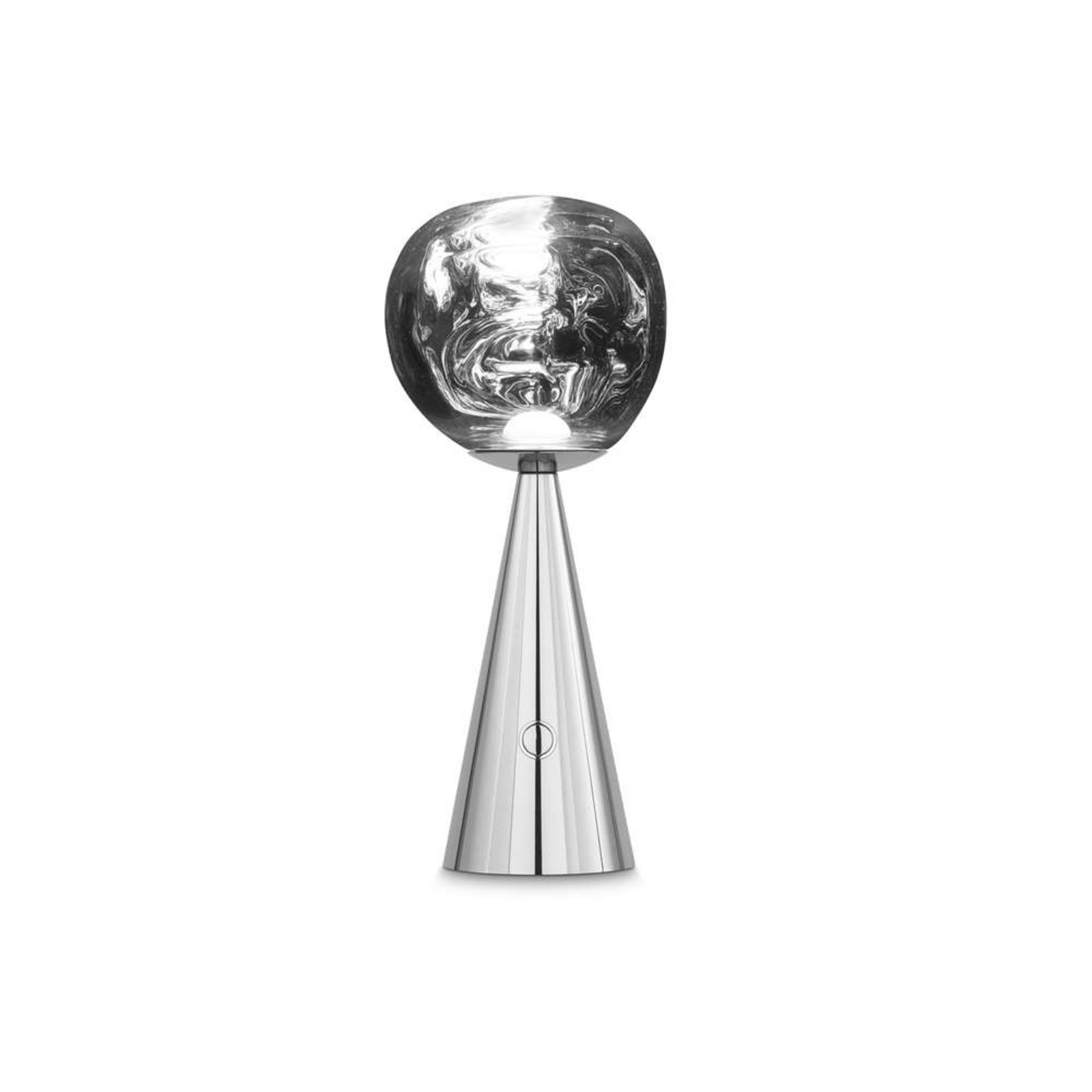 Melt Portable Candeeiro de Mesa Silver - Tom Dixon