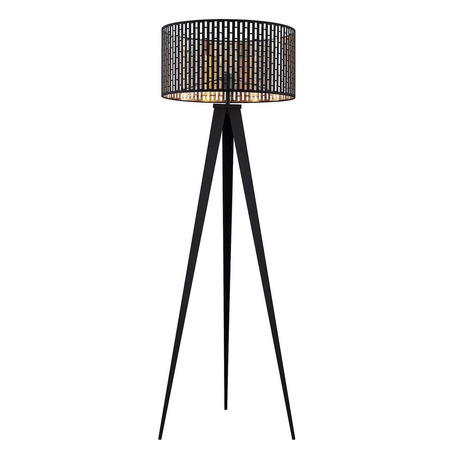 Thoralf Floor Lamp Black - Lindby