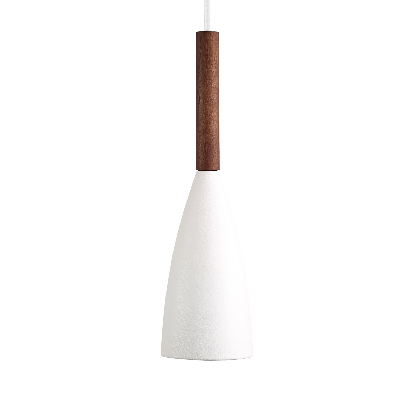 Suspension métallique blanche Pure
