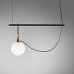 Artemide nh S1 14 rippvalgusti 55 cm kera Ø 14cm