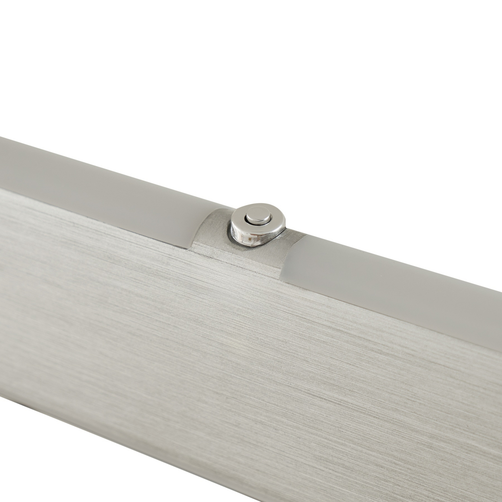 Lucande LED-hänglampa Arvon, aluminiumfärgad, 116 cm, dimbar, CCT