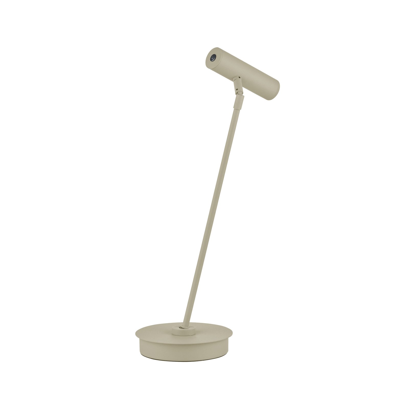 Tom Pro LED stolna lampa, boja pijeska, visina 47cm, CCT, dimmer