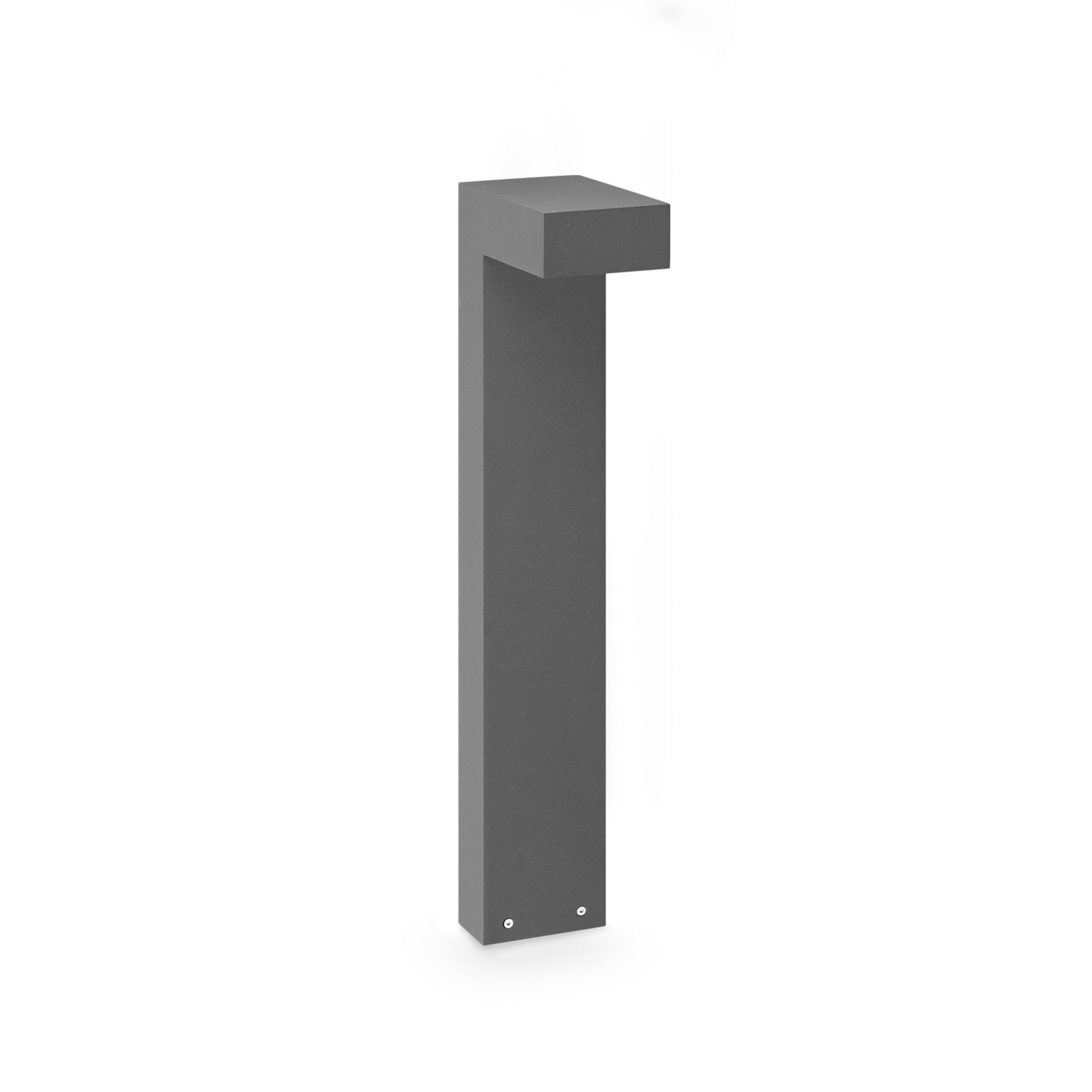 IDEAL LUX LED-väglampa Sirio, antracit, höjd 60 cm, metall