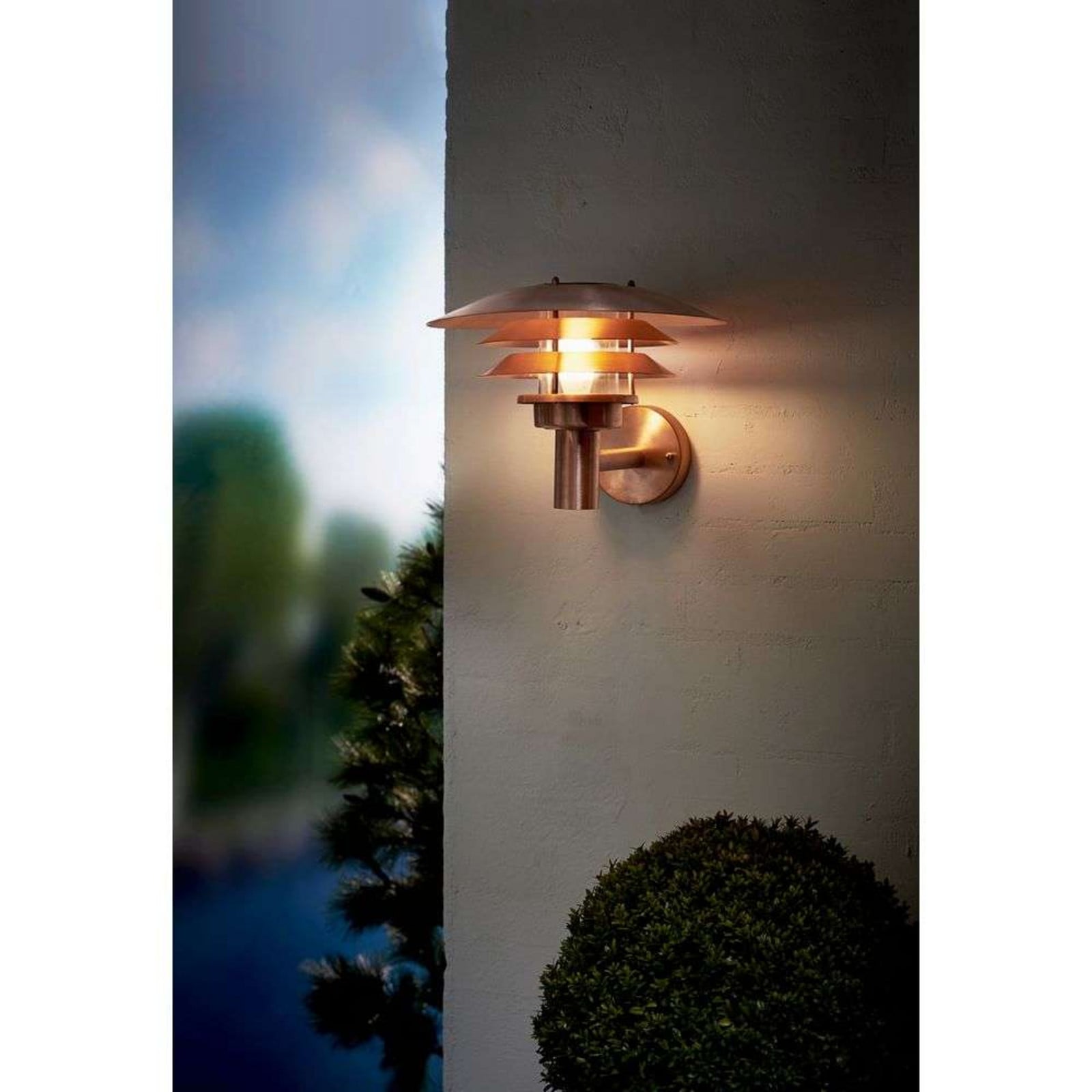 Ven&oslash; Utomhus V&auml;gglampa Copper Nordlux - Terrass - Koppar