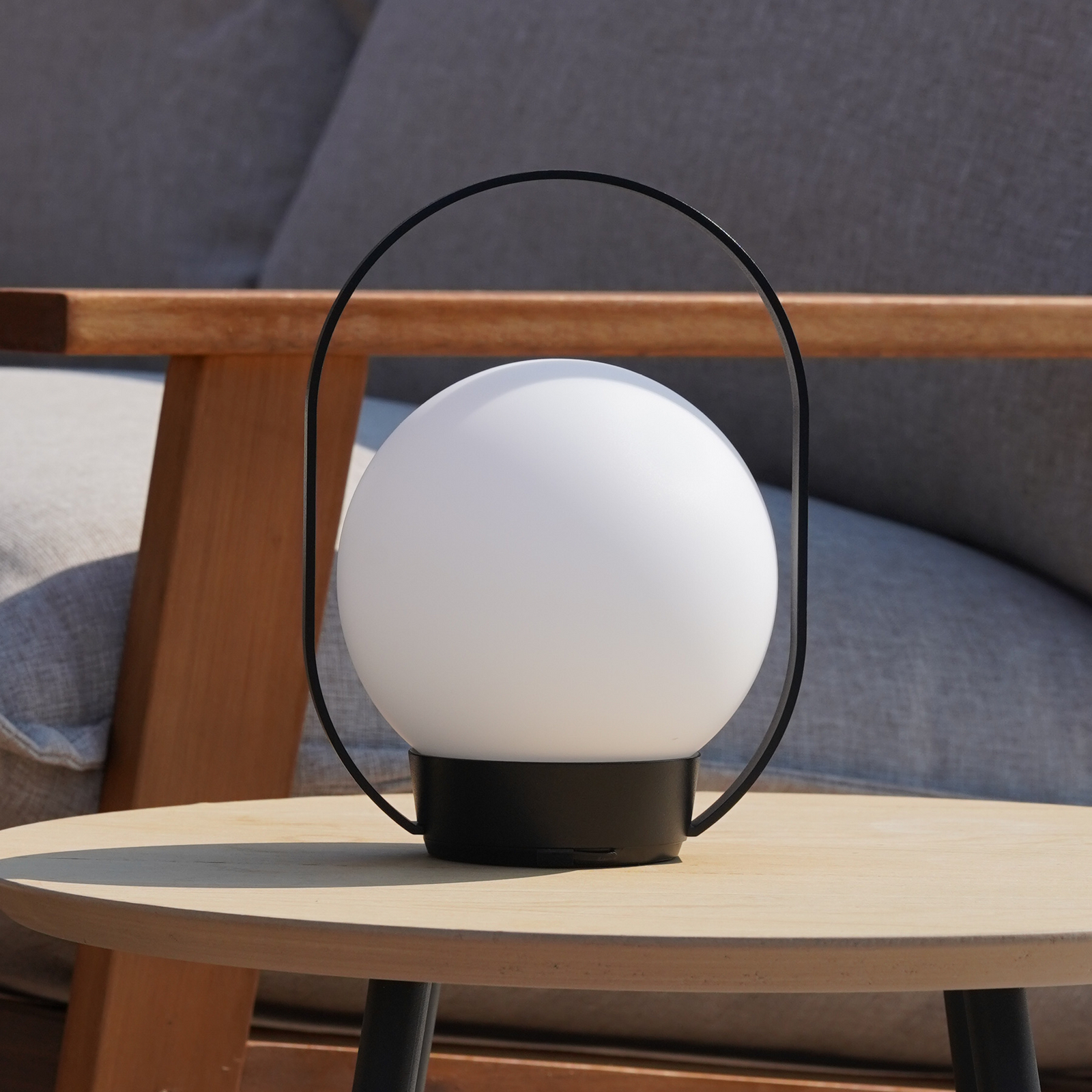 Palla T1 Portable Table Lamp Black - Antidark Palla T1 Portable Table Lamp Black - Antidark
