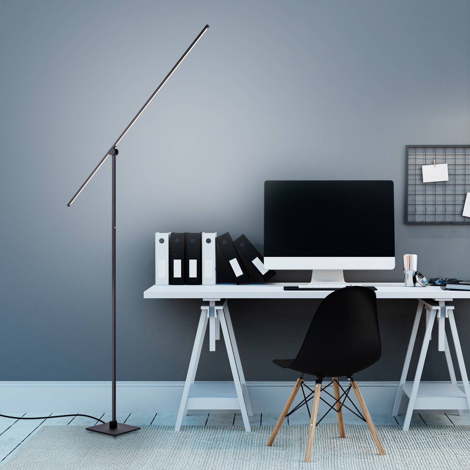 PURE Grafo lampadaire LED avec variateur tactile