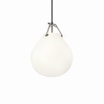 Moser Hanglamp Ø205 Matt White/Opal - Louis Poulsen