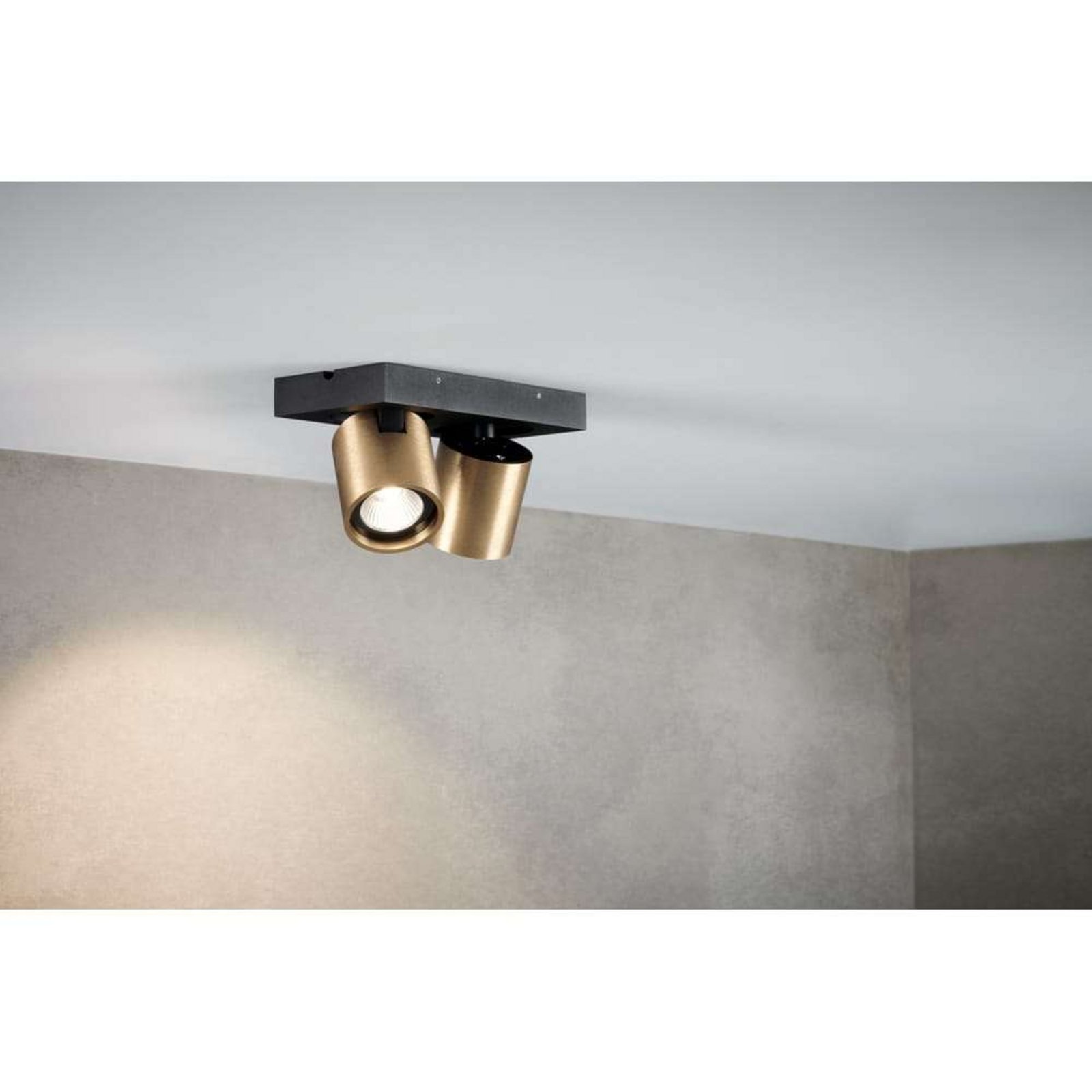 Focus 2 LED Plafonieră 3000K Brass - LIGHT-POINT