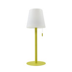 Azalea LED Portable Tischleuchte IP44 Weiß/Gelb - Lindby