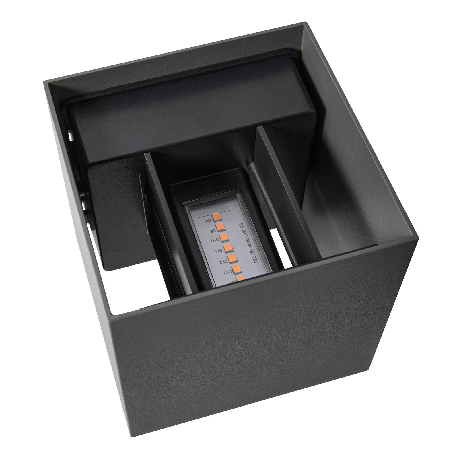 Milda Kubi Candeeiro de Parede Exterior Anthracite - Nordlux