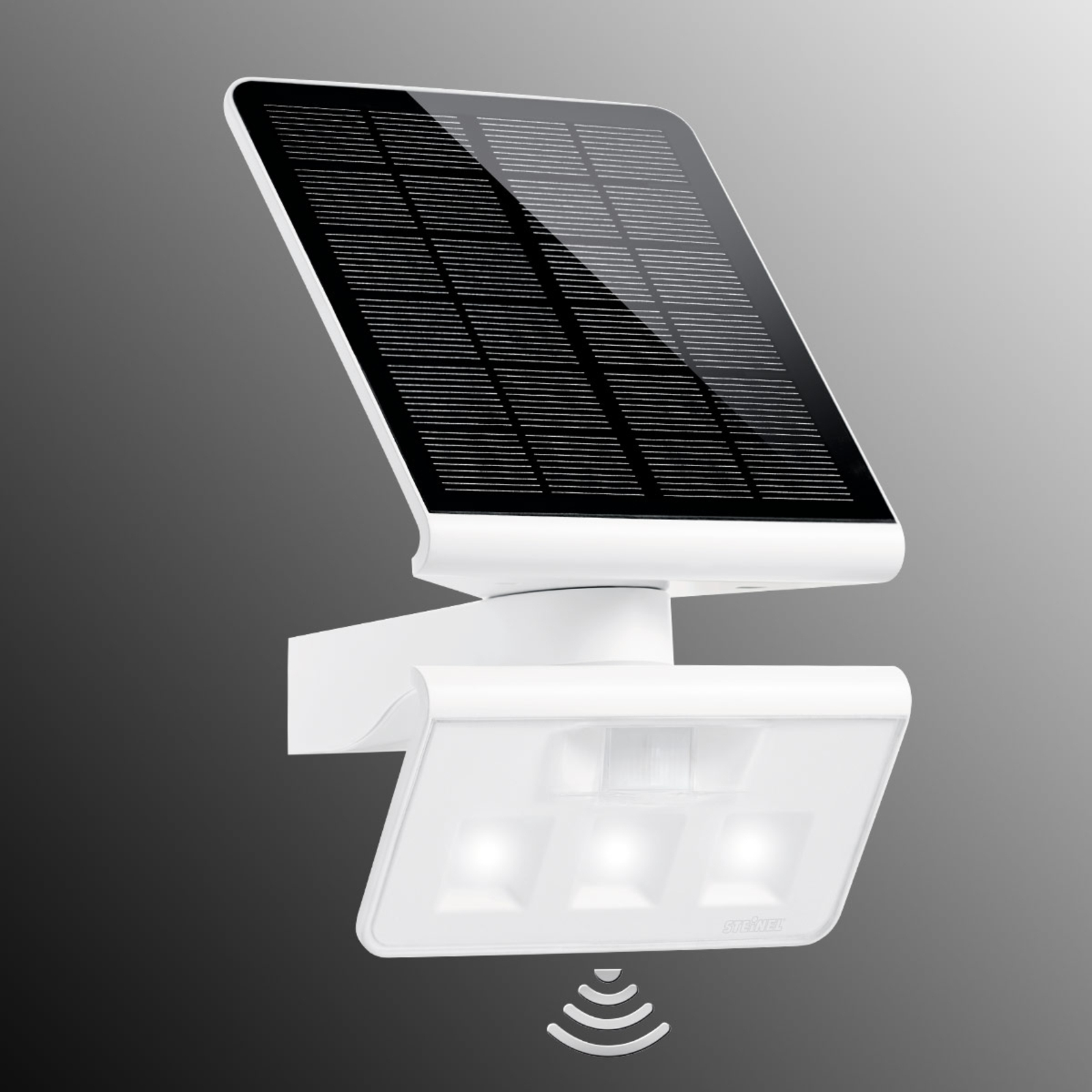 STEINEL XSolar L-S ud. LED-væglampe, solcelle hvid