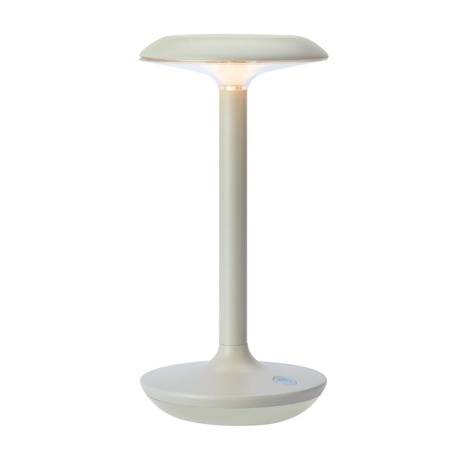LED galda lampa Petit, pelēkbrūna, alumīnijs, IP44