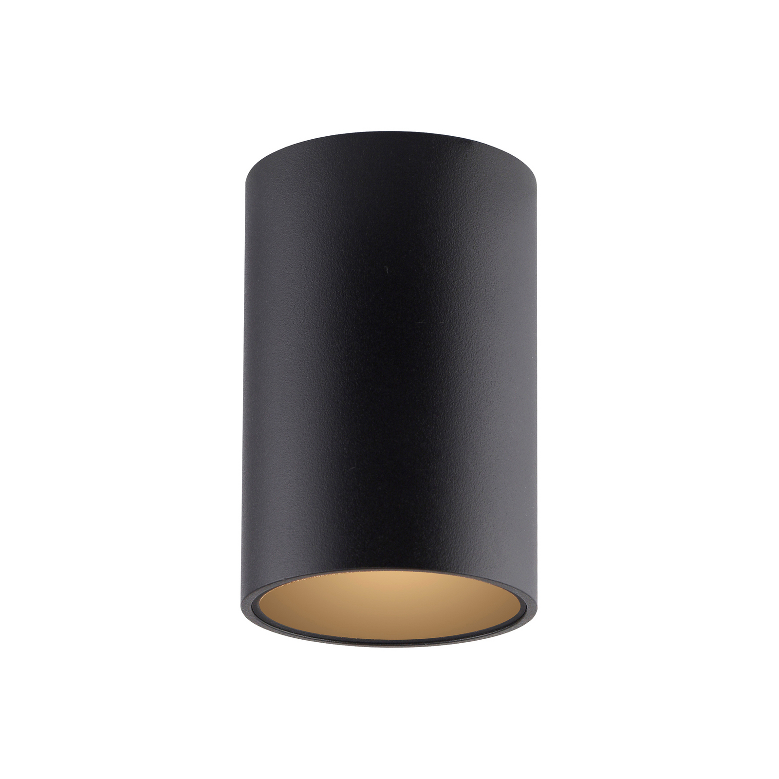 PURE LED лампа за баня Point, черна, Ø 6 cm, метал, IP44