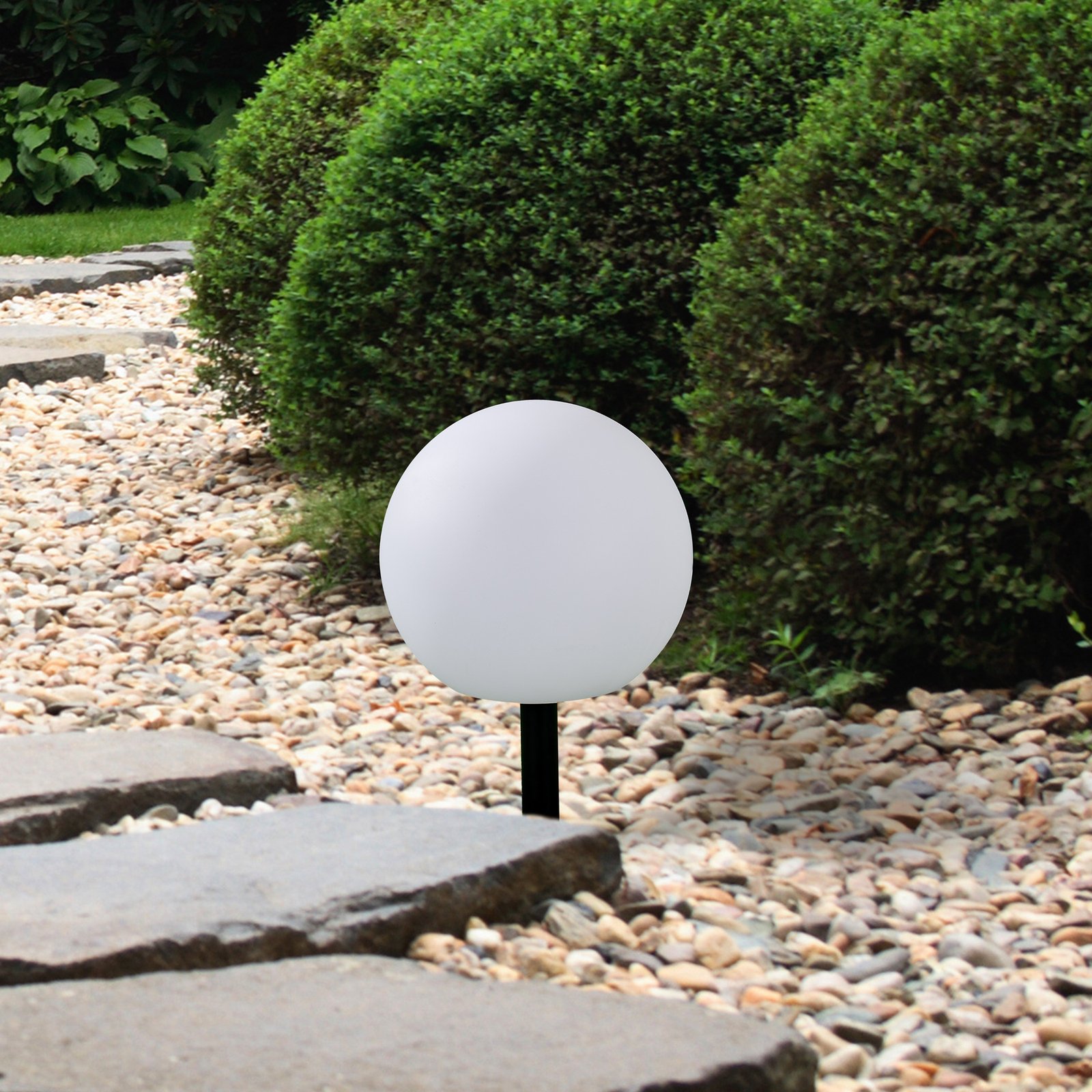 Lago Solarzelle Leuchte 3 pcs. RGBW White - Lindby