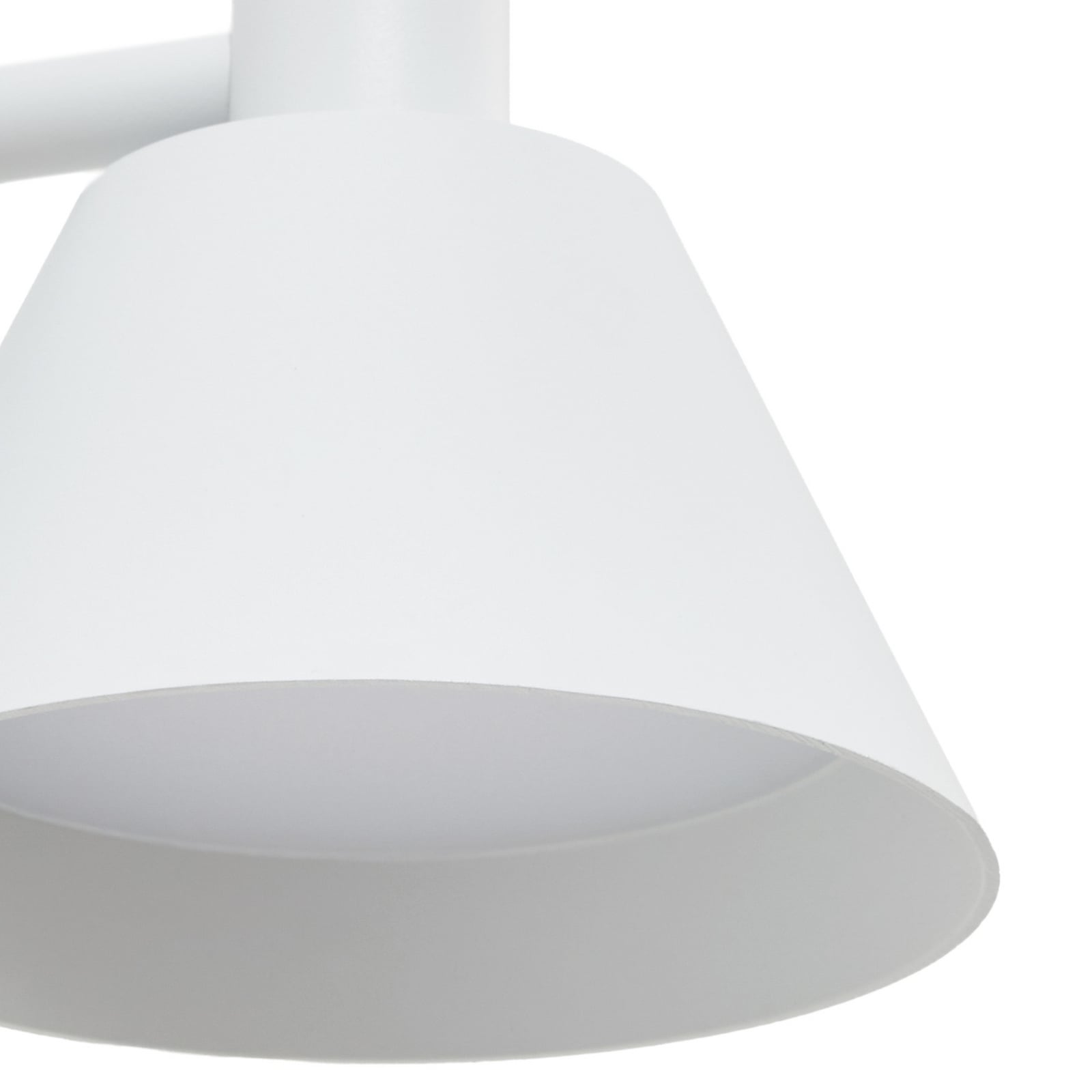 Lucande LED-Außenwandleuchte Tabena, weiß matt, IP44, CCT